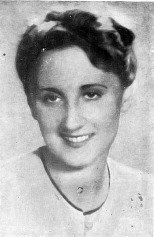 Krystina Zywulska. Taken from the cover of "I Came Back", 1951 Dennis Dobson, IgSI.